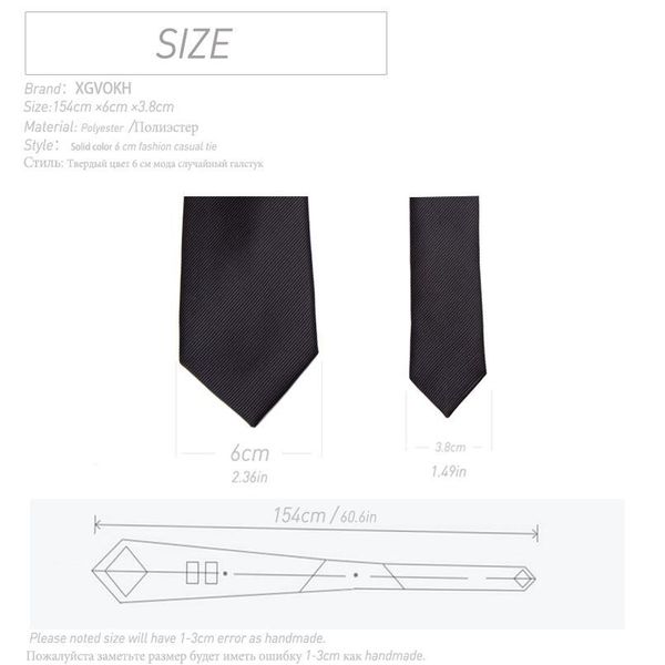 

men ties solid color 6cm slim tie necktie men's business wedding bowtie male legame gift gravata england jacqua qylltj, Black;gray