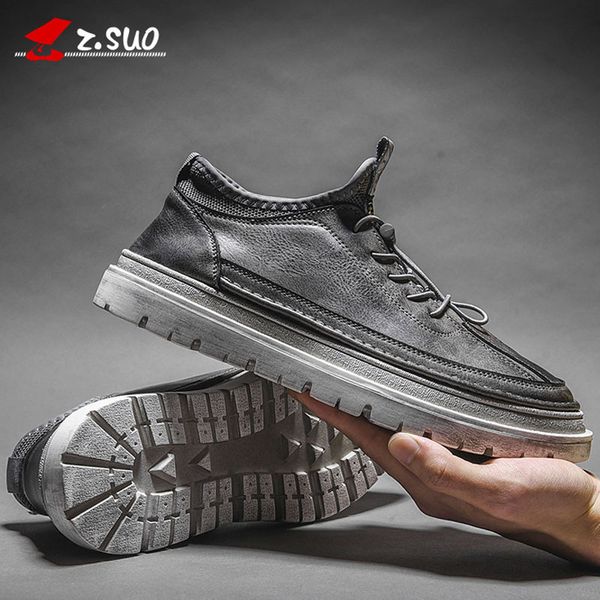 

spring 2020 new korean youth board thick soled men's fashionable versatile casual shoes men c1212, Black;white