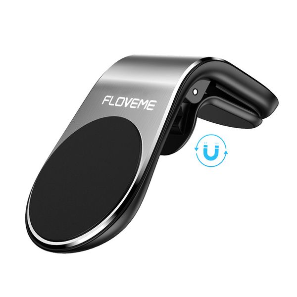 

dhl бесплатная доставка 1 образец ok floveme magnet type l mobile vent counte mount the phone holder magnetic