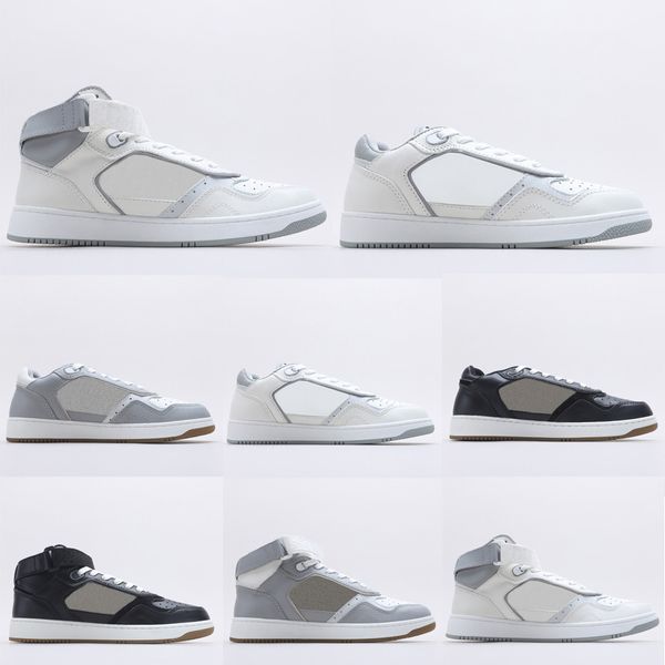 

2021 sf fashion men women b 27 skate shoes white and grey smooth leather white oblique galaxy printed leather men women sneakers, Black