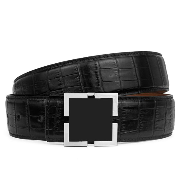 

mens luxurys designers belts for men brands belt fashion waistband head layer cowhide temperament leather belts db 20121603dq, Black;brown