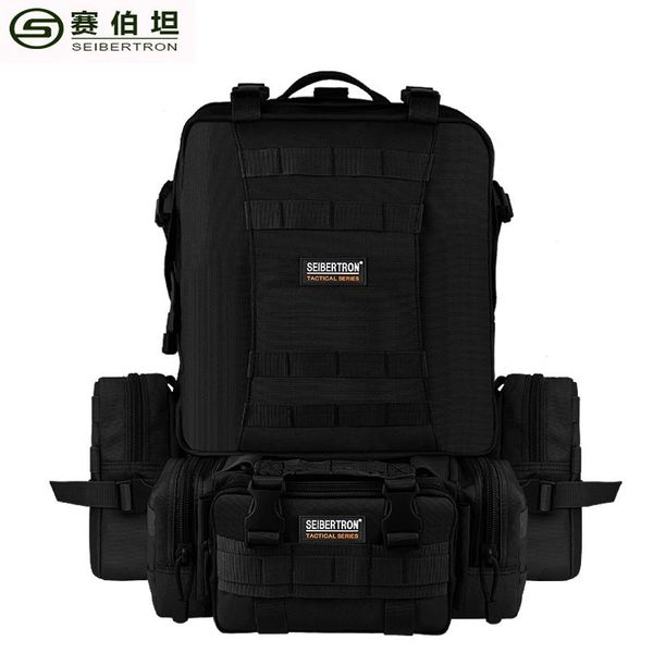 

outdoor bags seibertron camping hiking travel combination tactical backpack mountaineering men sport waterproof