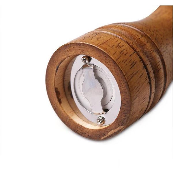 

5 inch classical wooden pepper spice salt corn mill grinder kitche jllunu allguy
