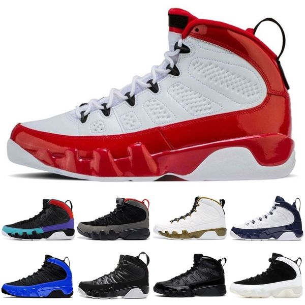 

9s basketball shoes men black blue black white bred city of flight la dream it do it gym red sport trainer sneakersfast ship