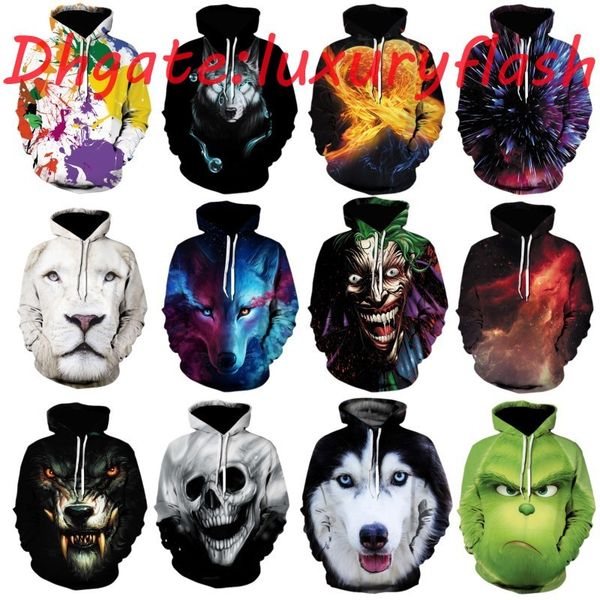 

2020 new fashion men hoodie 3d printed hoodies for men and women fashionable double-sided printing sweatshirt hip hop large hoodie s-5xl, Black