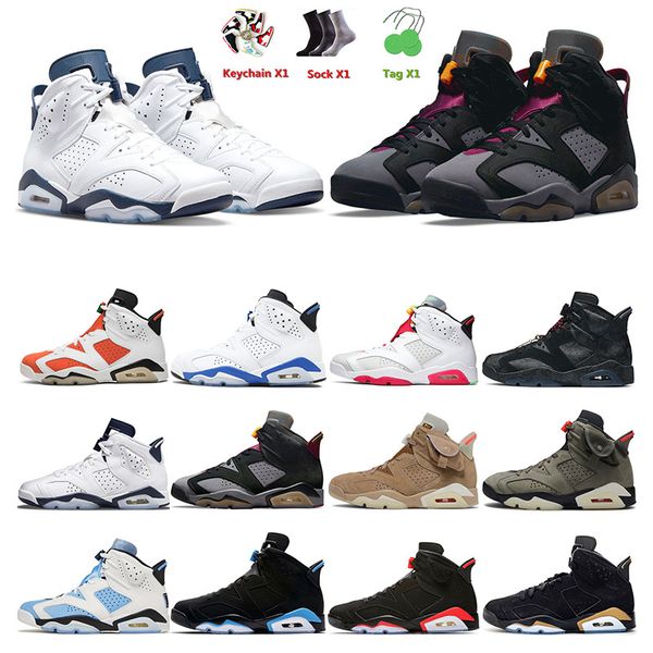 

men basketball shoes 6s unc midnight navy british khaki sneakers sports hare infrared sail brown men trainer athletic mens trainers fashion