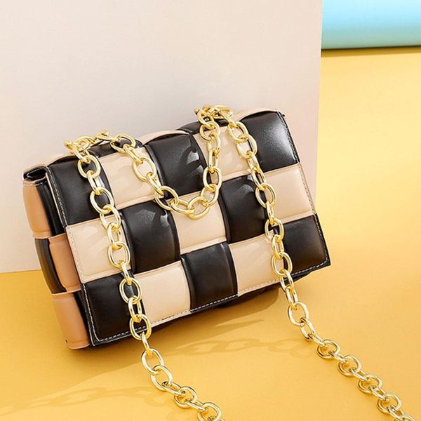

weave luxury handbags women bags designer 2021 crossbody bags for women leather messenger bag sac a main chains luxury new