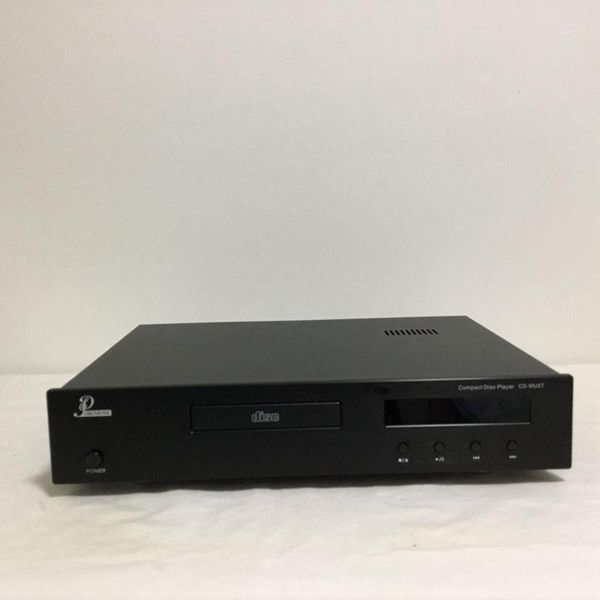 

hifi tube cd player with 6n3 movement and pcm1795 standard version black or withe panel 220v audio1