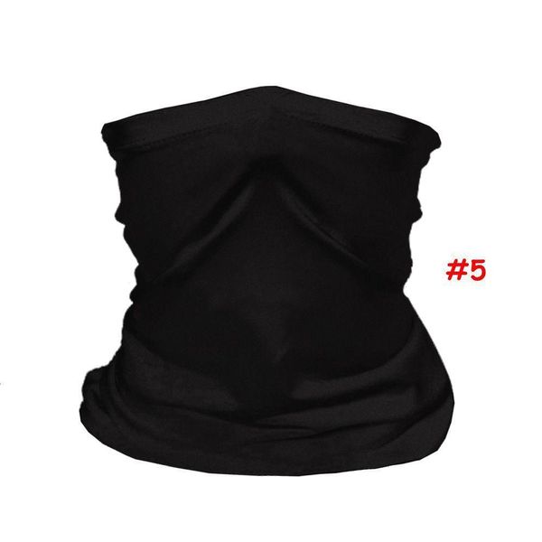 

solid masks sun protection face cover kids hiking magic scarf cycling bandana without mask filter 19*30cm cca12182 30pcs 5 numly, Black