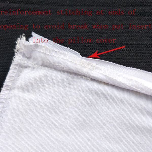 

towelany size blank white/natural/semi white 8oz pure 100pcs/lot cotton canvas cushion cover for diy paint/print directly fronkz4