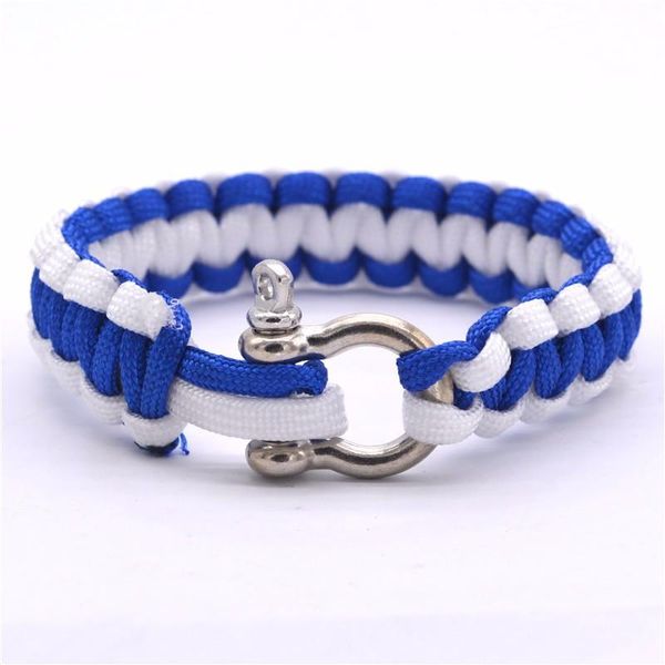 

новый для очарования мужской браслет новый армии на открытом воздухе спорт на открытом воздухе срок службы веревки браслет posey стиль мужск