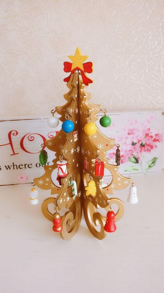 

children's christmas gifts wooden christmas tree christmas decorations gifts home decorations birthday gifts 1385 children's woode