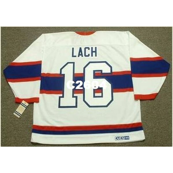 

mens #16 elmer lach montreal canadiens 1946 ccm vintage retro away home hockey jersey or custom any name or number retro jersey, Black