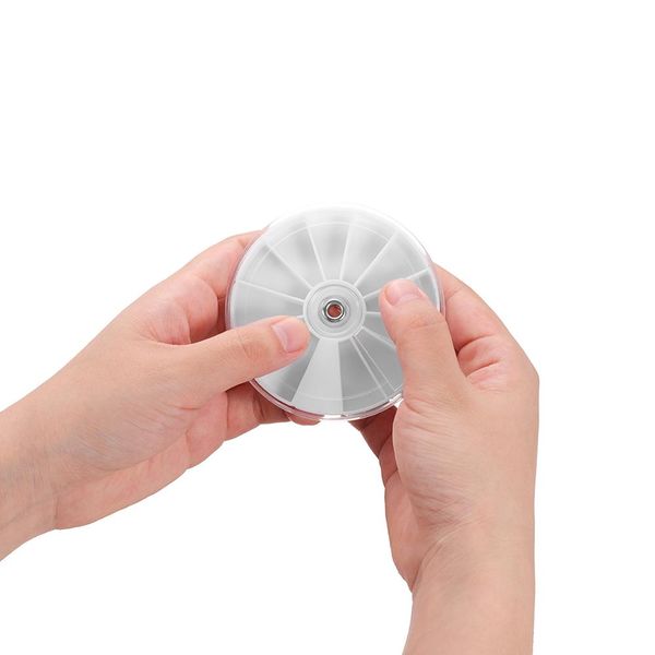 

8 * 1 см. вращаемые пластиковые круглые украшения бусины для ювелирных изделий аксессуары ящики для хранения корпус дисплей шариков серьги и