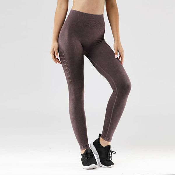 

jeans style fitness suit high waist sports seamless yoga pants, Black