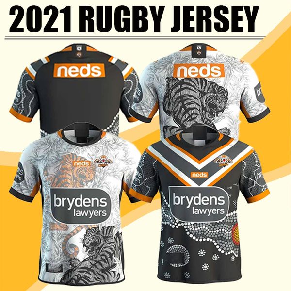 

2020 2021 western tigers rugby jerseys shirts 20 21 australia rugby wests tigers mens west tiger rugby shirt s-5xl, Black;gray