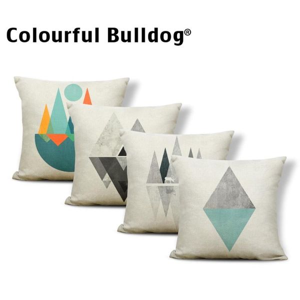 

geometry sun cushion pillow round pillow cover diamond gothic family nap mat square throw dots 17x17 burlap creative home