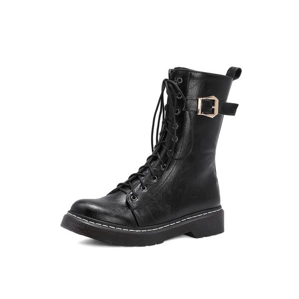 

2020 beauty fan winter new version wild boots and ankle boots, size 43 wvp3, Black