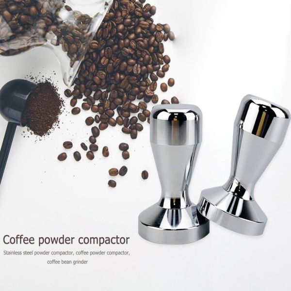 

stainless steel tamping handmade powder hammer coffee shop barista tool machine accessories q0109