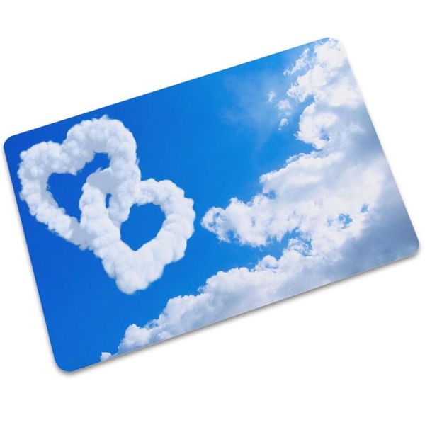 

love style door mat entrance doormats floor mat non-slip rug thin rubber carpet 40*60cm/45*75cm/60*90cm