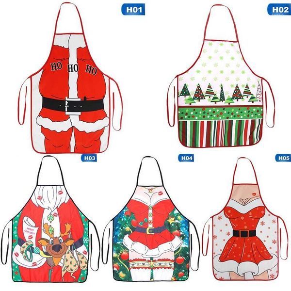 

aprons christmas kitchen for woman xmas decoration adults women men dinner party cooking apron baking accessories1