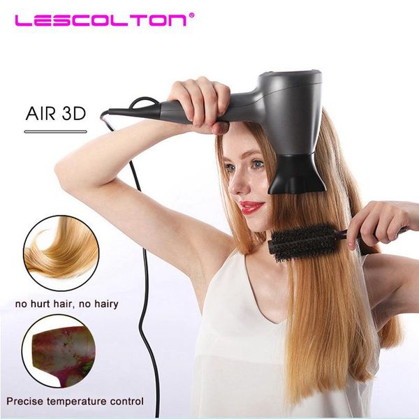 

negative ionic hair dryer 3 in 1 multifunctional styling tools hairdryer hair blow dryer fast straight air styler h wmtwmn