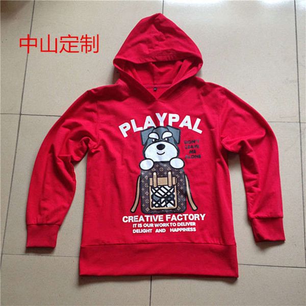 

pullover zhongshan autumn winter new hooded wear long sleeve leisure sports men's sweater coat, Gray