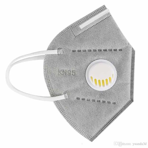 

reusable respirator valved face mask shipping mask face mask 5 layer protection anti-dust mascarillas individual package