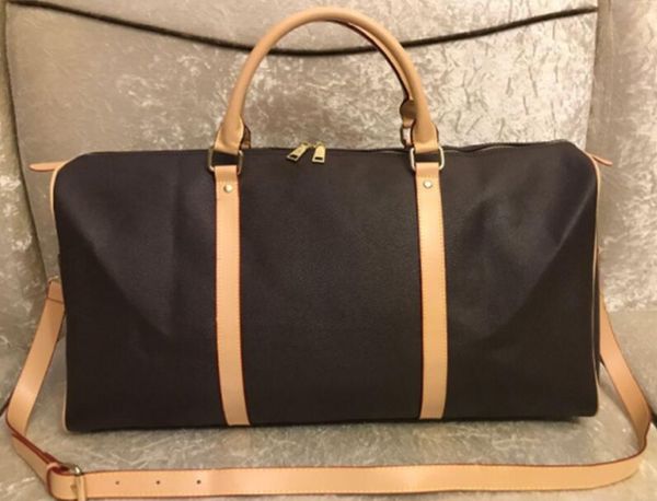

2021new fashion men women travel bag duffle bag fashion luggage handbags large capacity sport bag size 55cm