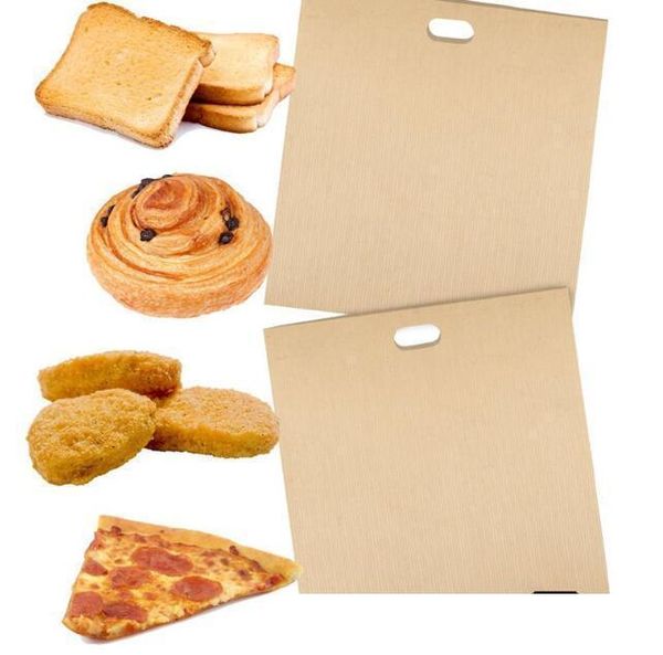 2021 2pcs sacchetti per tostapane per panini al formaggio alla griglia resi facili riutilizzabili antiaderenti sacchetti di pane tostato al forno cottura Pastr nave veloce