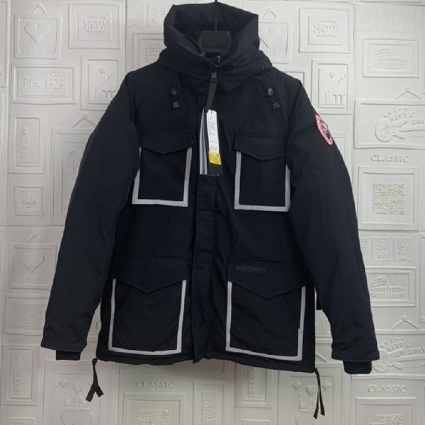 

2021 new design luxury men's and women's owl jacket down jacket nylon fleece warm and waterproof ing, Blue;gray