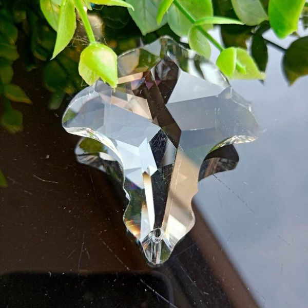 

50mm clear crystals bead curtain pendant chandelier crystals prisms suncatcher hanging ornament decor crystal lamp accessories h jllyaj