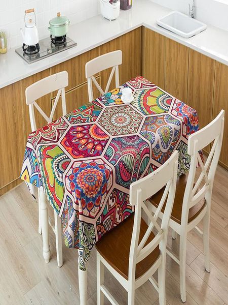 

geometric table cloth cotton linen tablecloth fashion dinner room plain table cover manteles para mesa rectangulares en tela wmtaux