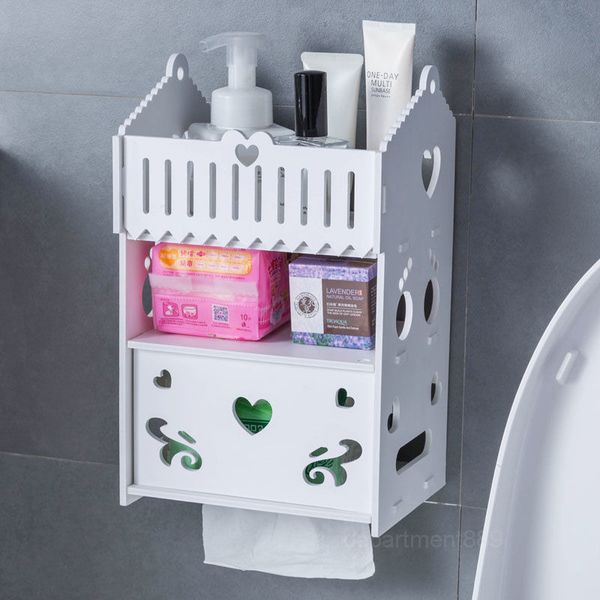 

tissue no hole, toilet paper drawer, paper creative roll box, handpaper shelf
