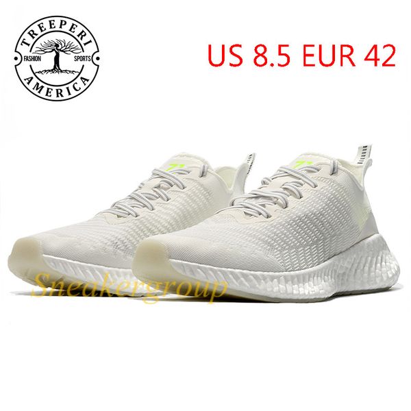 

treeperi runner 711 soft sole running shoes cream white us 8.5 eur 42 for men trainers