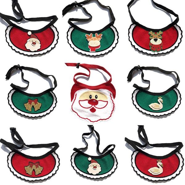 

christmas pet accessories dogs bibs bowtie dog pet supplies accessories for dogs pets products mascotas accesorios para perros wmtiks
