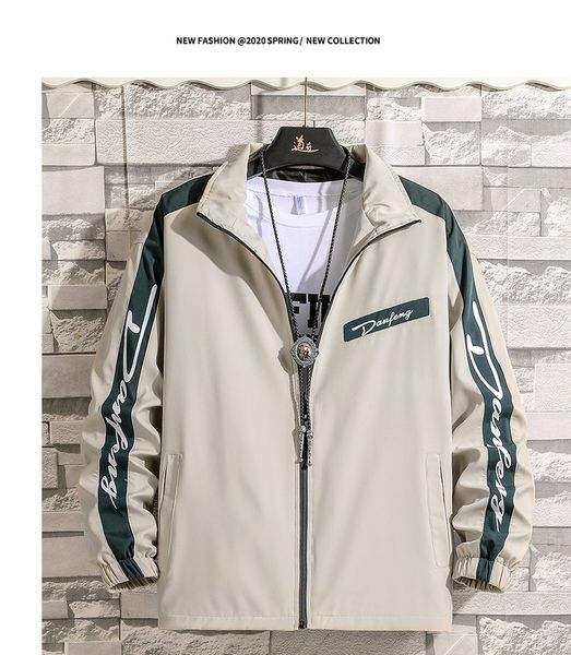 

hunting jackets 2021 baseball uniform men korean style trendy handsome clip spring and autumn casual fashion all-match long-sleeved jacket, Camo;black