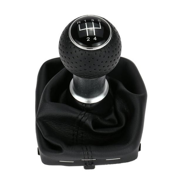 

5 speed gear shift knob gear stick gaiter boot replacement kit for audi a3 2000-2003