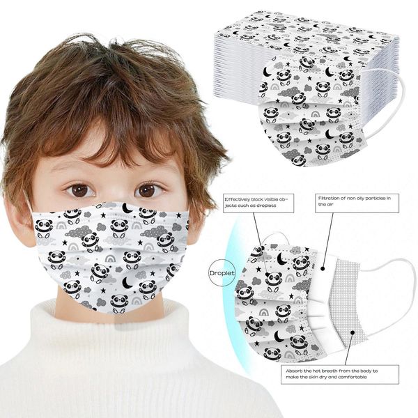 

unisexfactory 10/20/30/40pcs cute disposable for children mascarillas para nios halloween cosplay mondkapjes wegwerp fac
