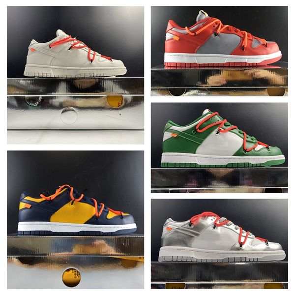 

2020 og shoelace низкобельный серебристый серебристый зеленый красный желтый дезажин шкитборд обувь мужчины женщины мода удобные тренеры кро