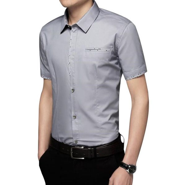 

2020 fashion men's shirt casual shirt slim large size -4xl, White;black