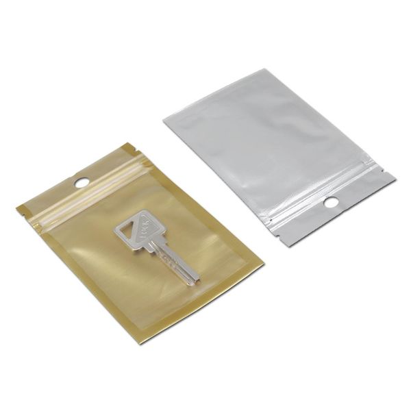 

transparent plastic packaging bags golden poly zip lock bag electronic accessories sundry phone case storage pouches hang hole h bbyhpr