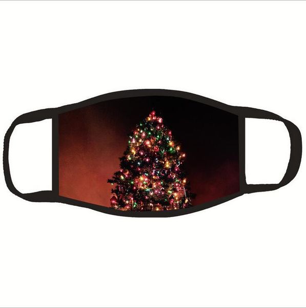 

printed deer fashion xmas face masks anti dust snowflake christmas mouth cover washable reusable with maoutlet