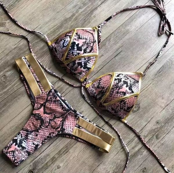

2021 luxury designer gilded bikini women's swimsuit, the est swimsuit