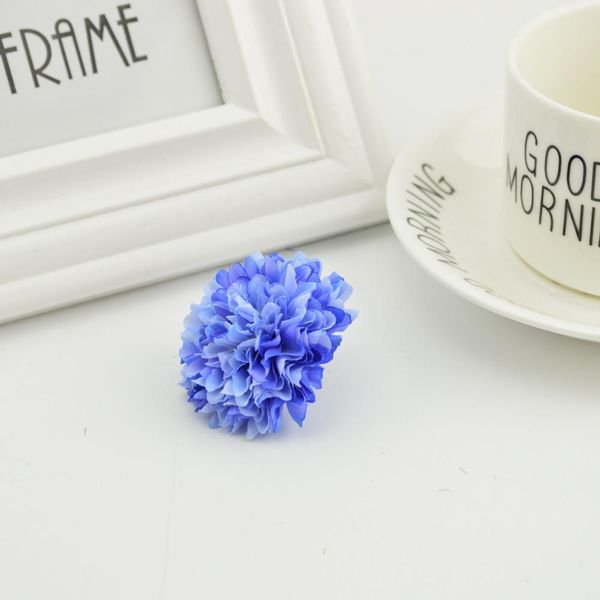 

5шт дешевые искусственные цветы главная свадебные украшения тычинки шитье цветы ремесла silk гвоздика head невеста букет bbyowa