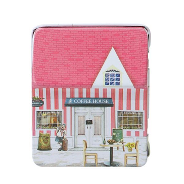 

small house candy box printing pattern tinplate boxes creative wedding birthday gift boxes storage case party supply 2 5gq h1