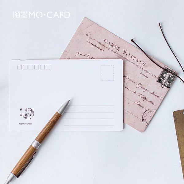 

30 шт box ретро сувениры для восстановления открытки ретро стиль творческий канцелярские пишущие приветствий подарков сообщение примечание к