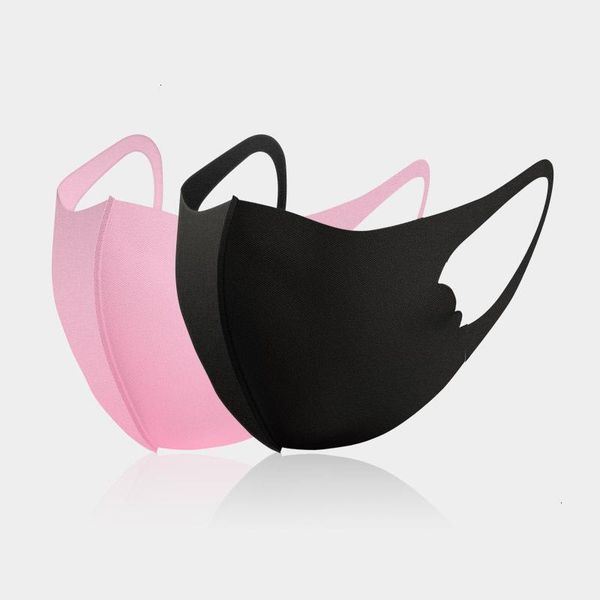 

cover kid in stock and mouth face pm2.5 mask dustproof anti-bacterial washable reusable ice silk cotton masks tools