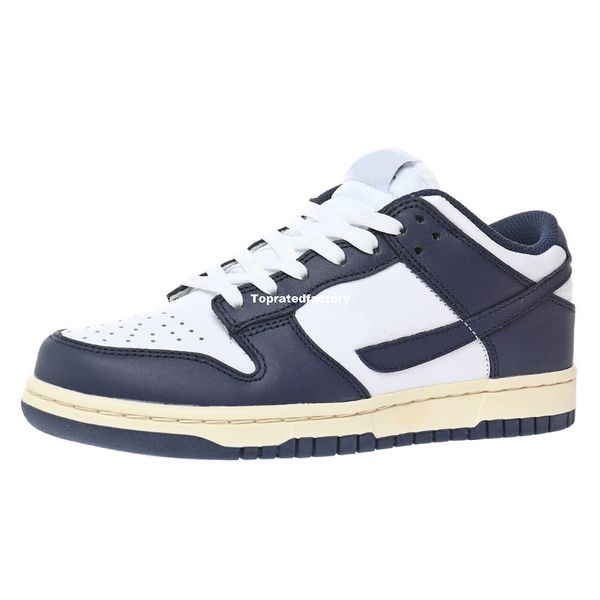 

aged navy skate shoe for men sneaker mens skates womens sports shoes women sneakers dd1503-115, White;red