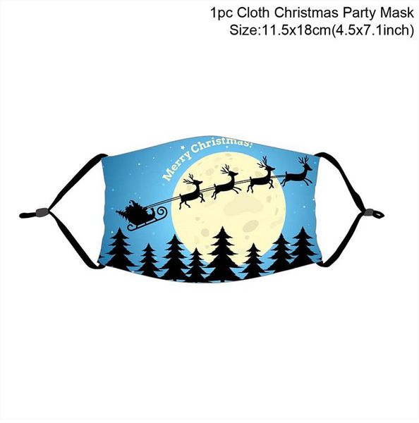 

qifu christmas party decoration santa claus christmas mask merry christmas decoration for home party gifts xmas decor new year wmtijt